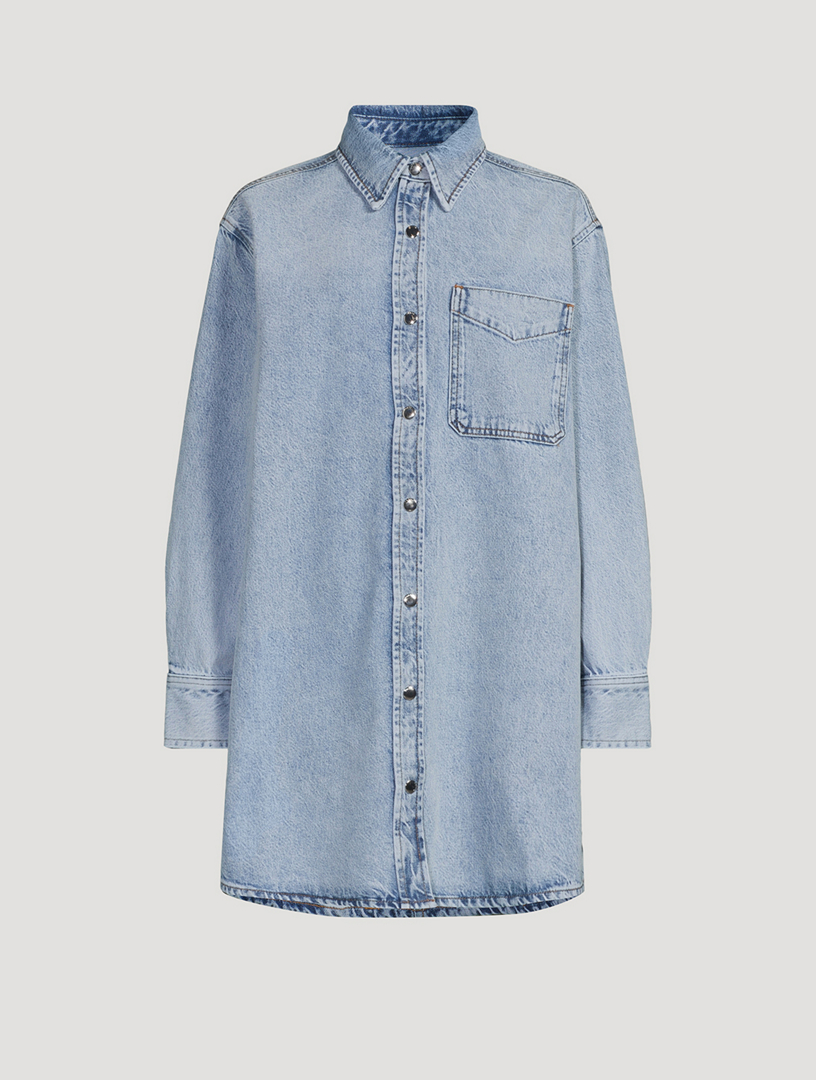 frame denim shirt dress The Denim Day Dress -- Deira