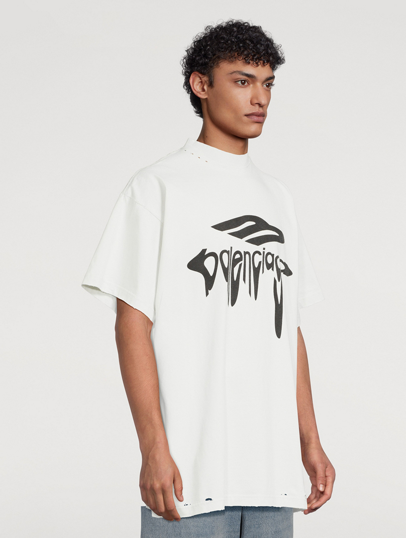 【関税&送料込】Balenciaga 3B Liquified Oversize T-Shirt Balenciaga 3B Liquefied T-Shirt Oversized - LABELS