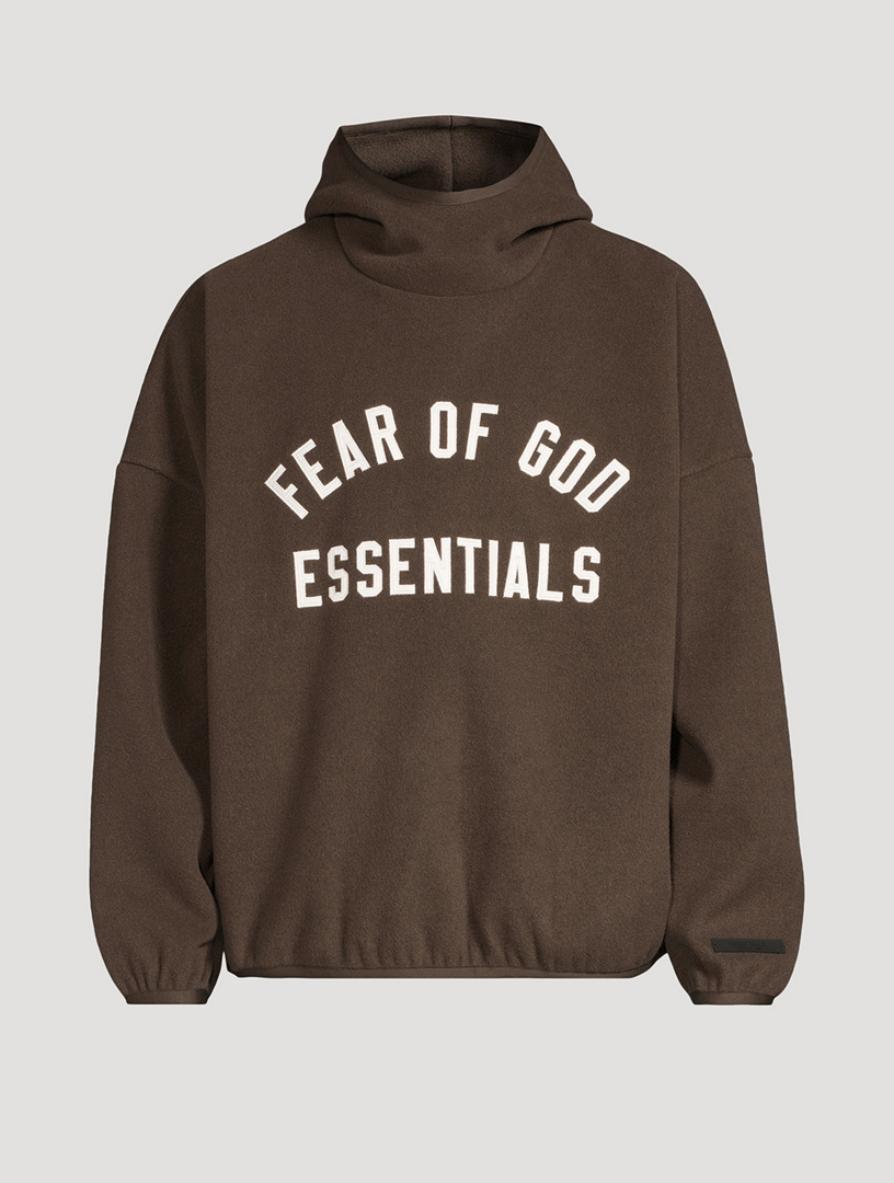 Rain Drum Dark Brown Essentials Hoodie Essentials Logo Hoodie