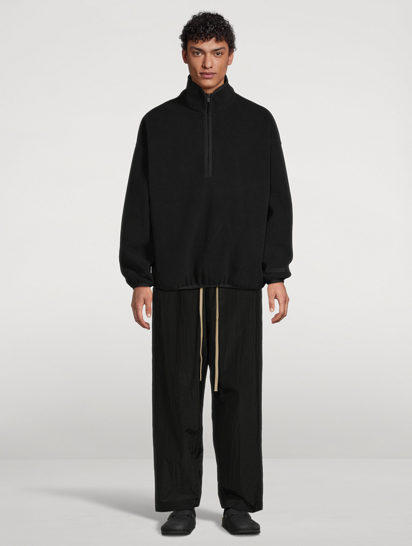 FEAR OF GOD ESSENTIALS Brushed Half-Zip Pullover | Holt Renfrew