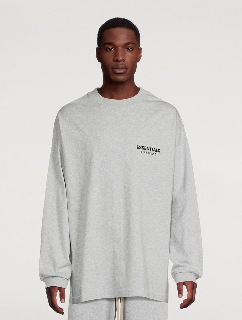 トップス FEAR OF GOD 8th long sleeve FEAR OF GOD ESSENTIALS Jersey Long-Sleeve T-Shirt | Holt Renfrew