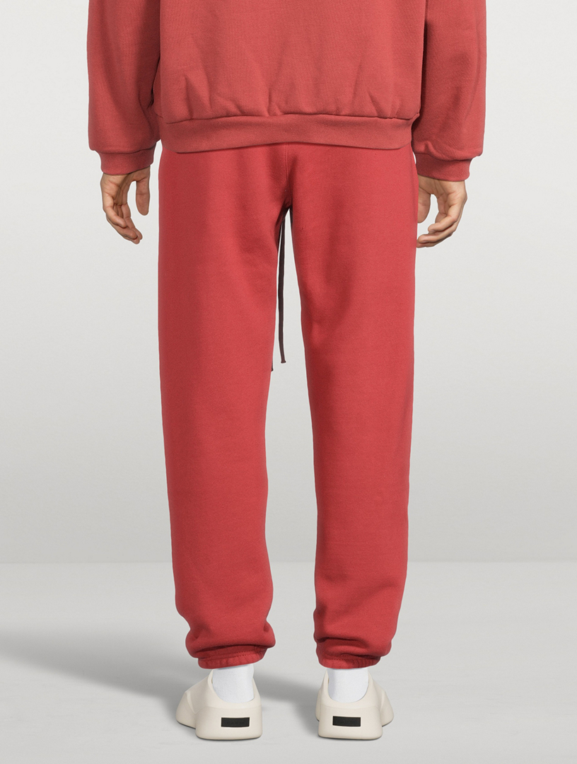 Essentials Fear Of God Track Pants Red FEAR OF GOD