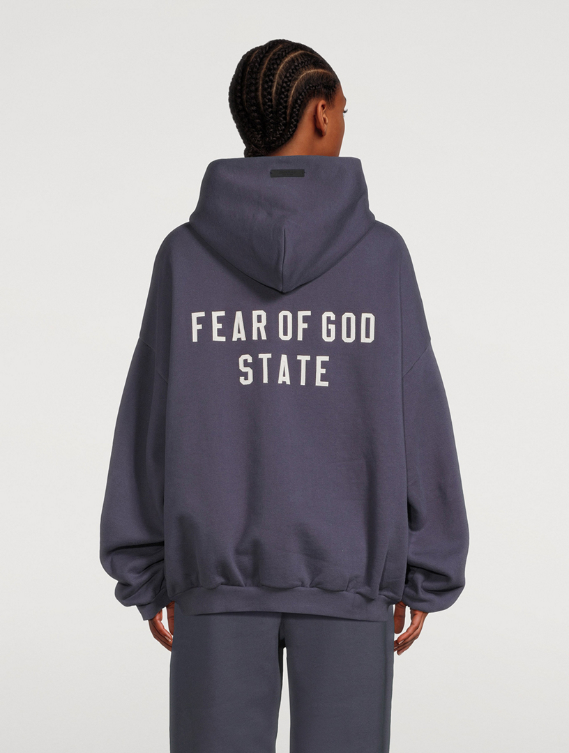 トップス shapelyFEAR OF GOD FLEECE HIGH NECK FEAR OF GOD ESSENTIALS Heavy Fleece Zip Hoodie | Holt Renfrew