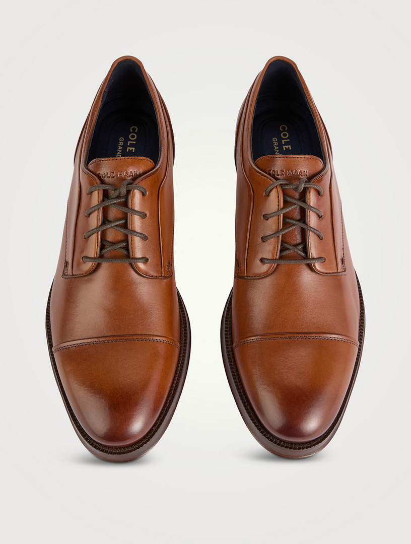 Dress Shoes Cole Haan Buckland Cap Ox British Tan COLE HAAN