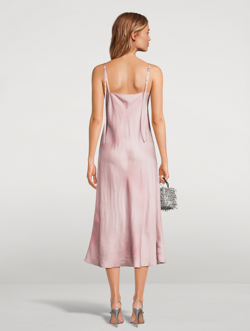 ワンピース Acne studios SS22 satin slip dress Acne Studios Satin Slip Dress Fuchsia/Red – Neighbour