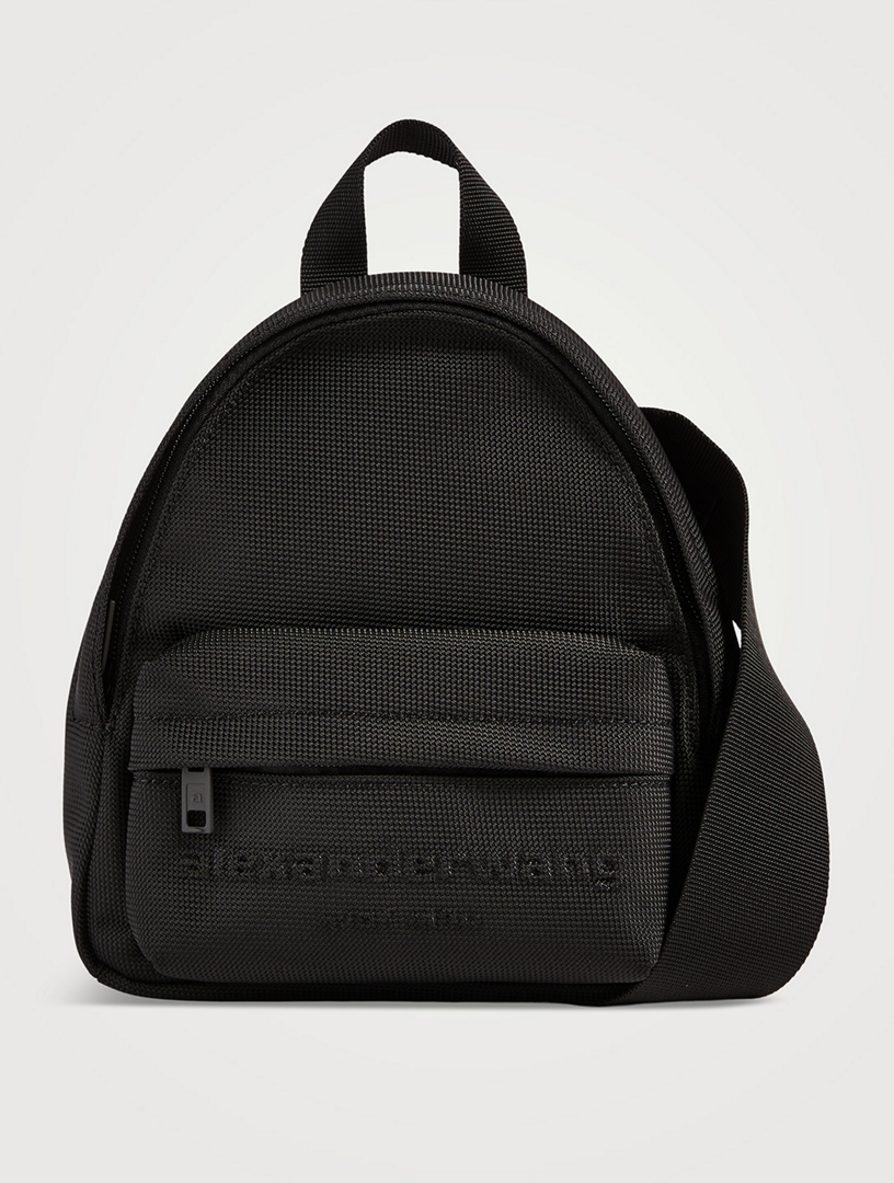 Designer black backpack purse clearance