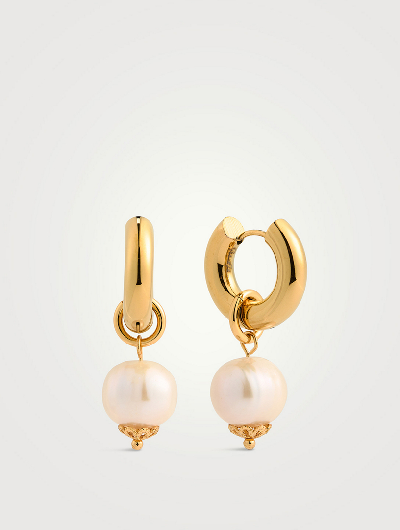 You And Me Earrings With Pearls