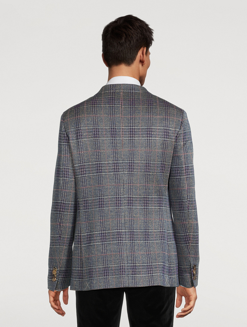 Prince of Wales Blazer Jacket