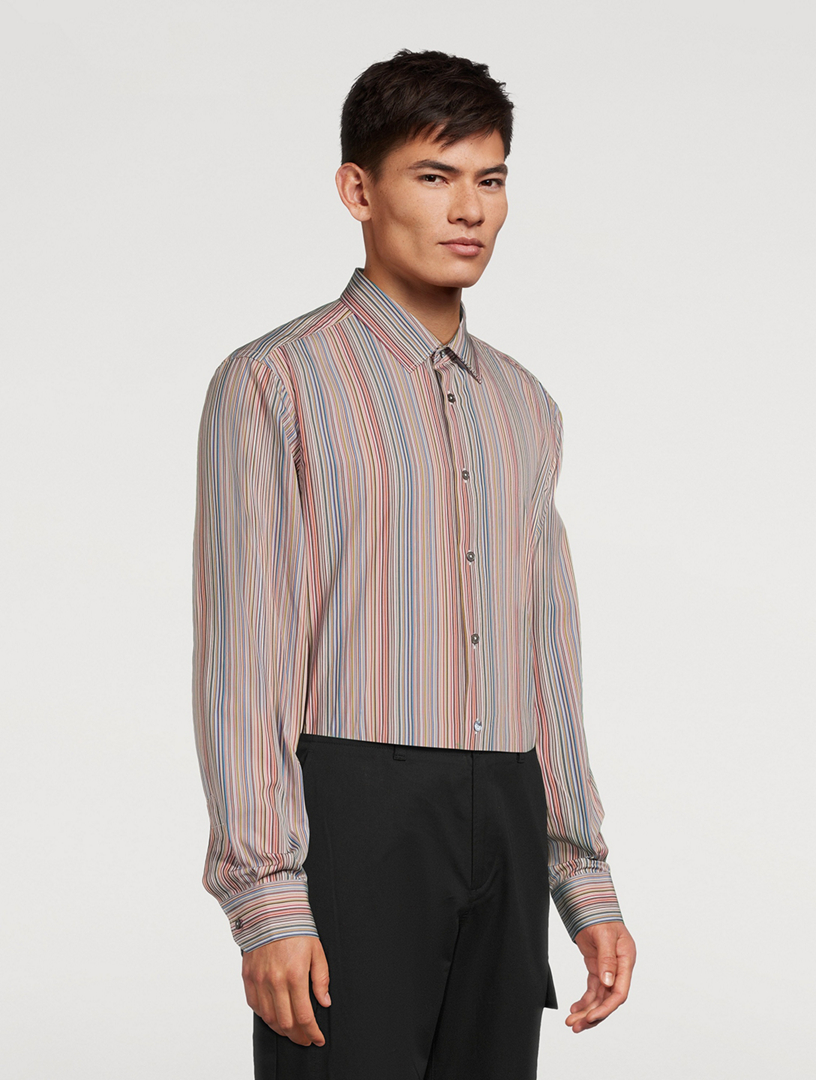 ★ Phyps Department★ Vintage Stripe Long Sleeve Black PFS1 Fear-of-God-Black-White-Cotton