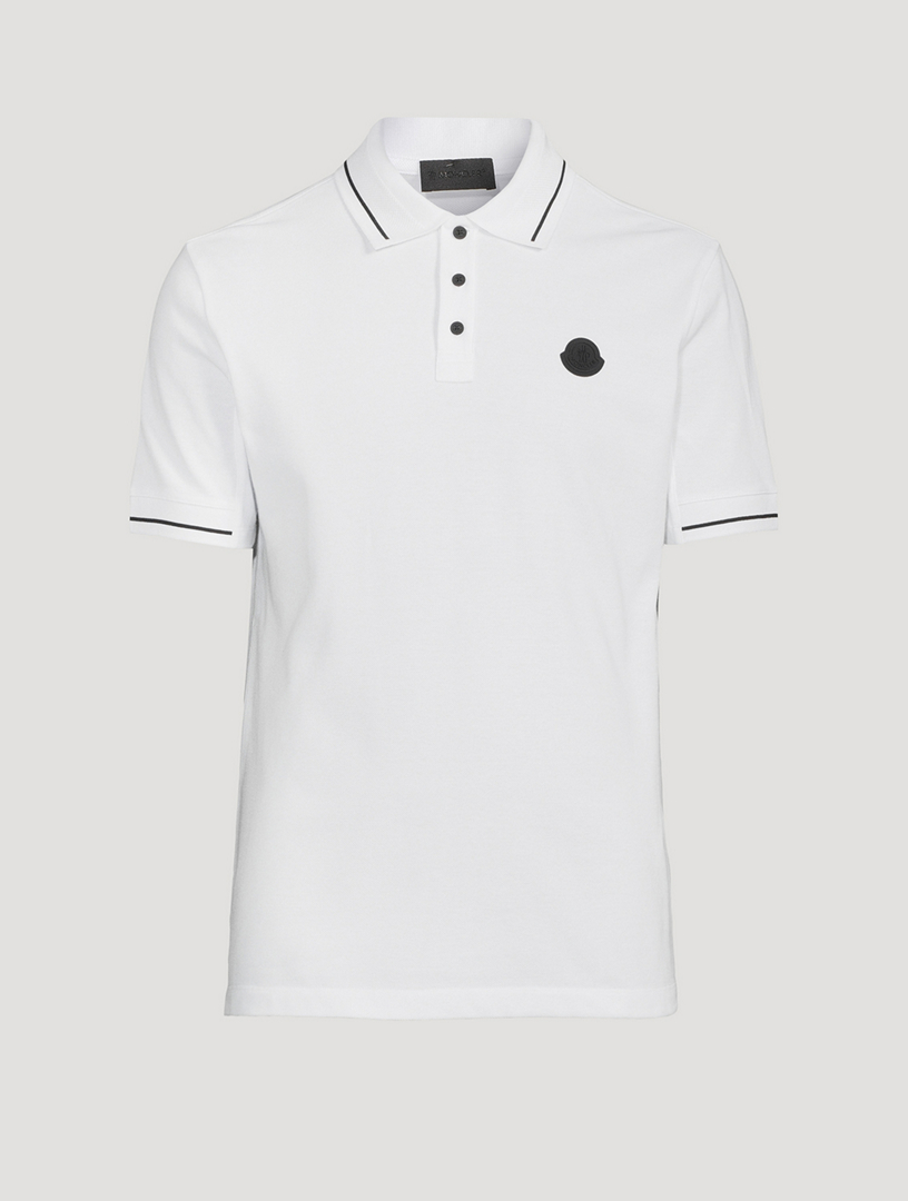 MONCLER Logo Polo Shirt | Holt Renfrew