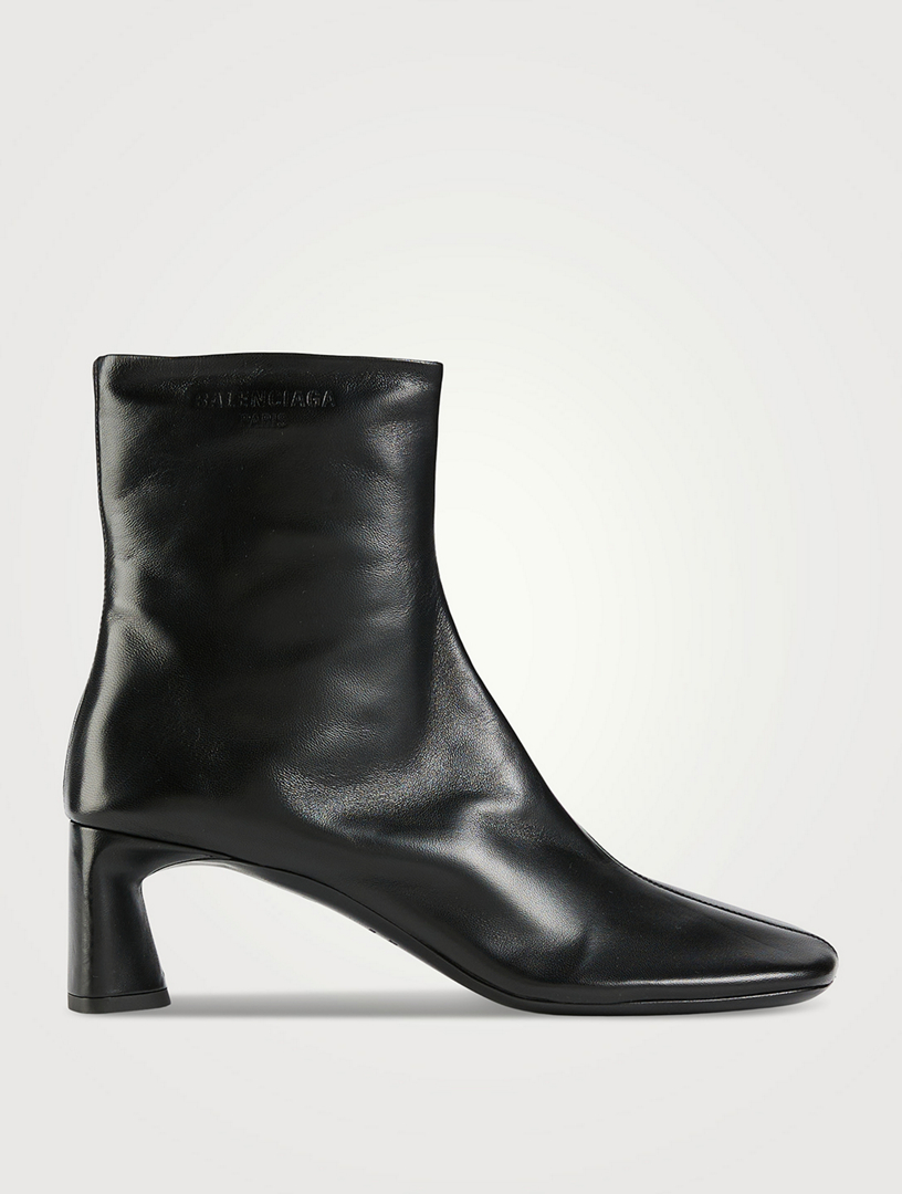 BALENCIAGA Dutyfree Leather Ankle Boots Holt Renfrew