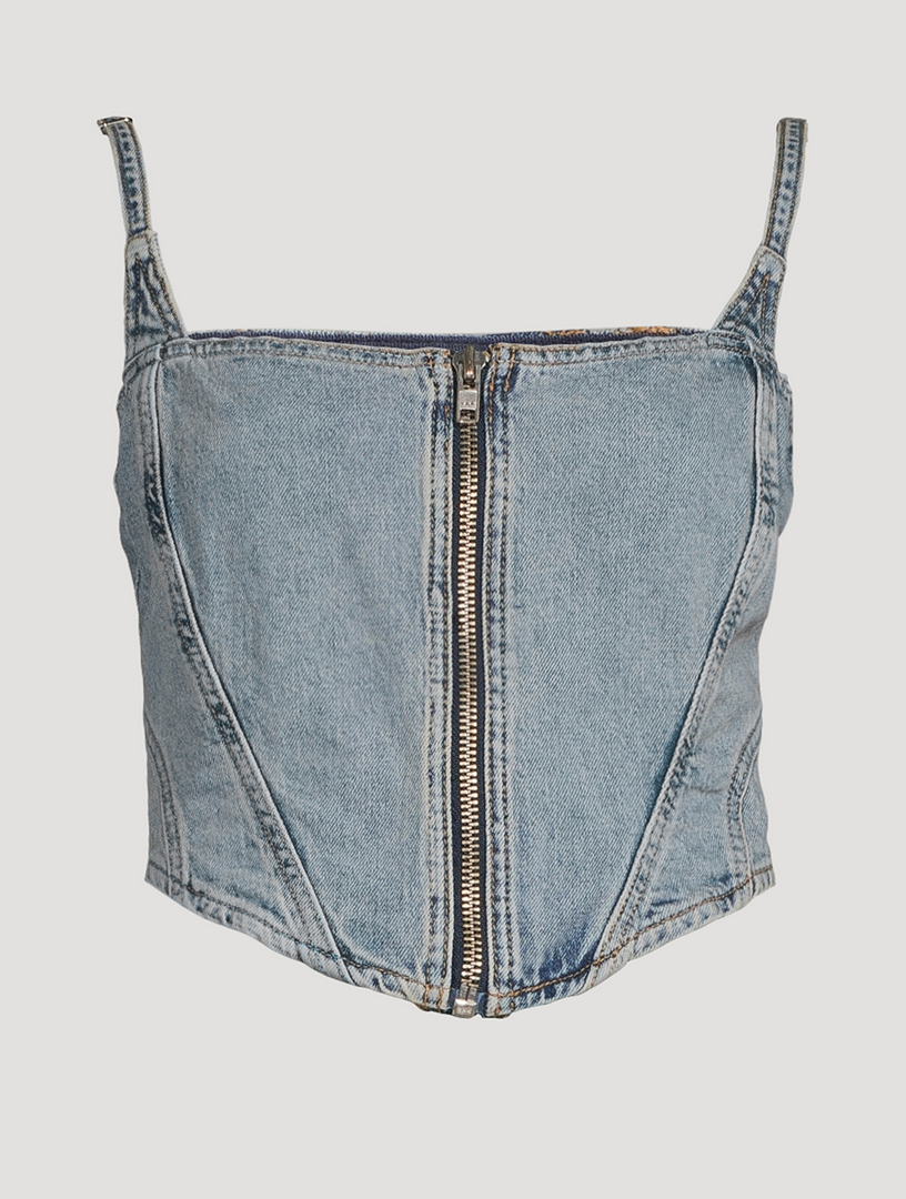Denim Bustier