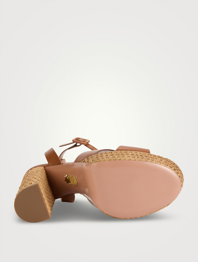 サンダル・ミュール AQUAZZURA 'Sunseeker' sandals Sunseeker Sandal 85 BROWN Aquazzura@ Official