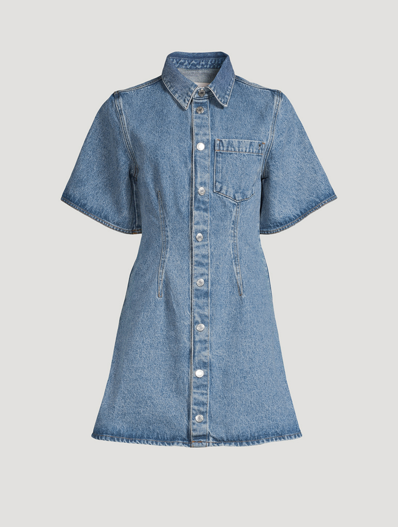 Denim Shirt Dress