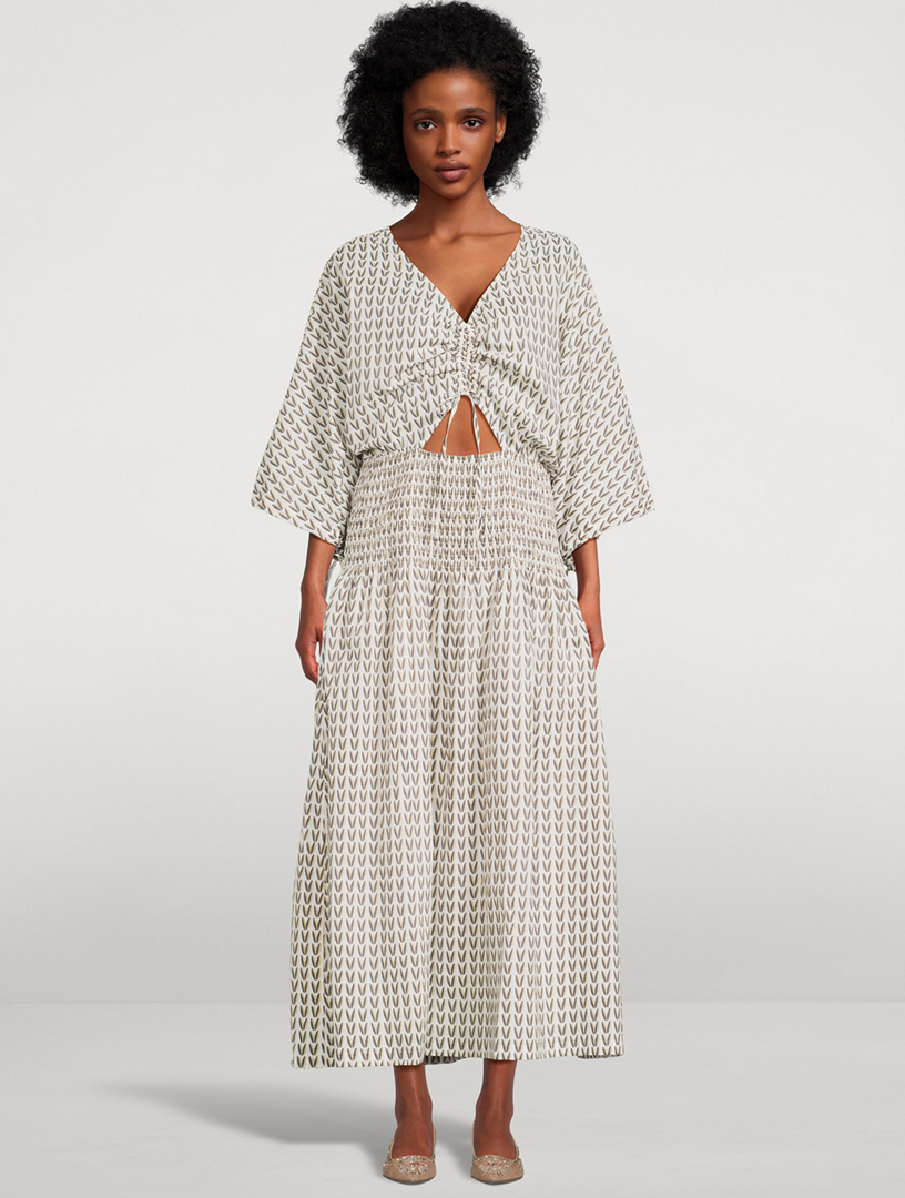zulu midi dress Zulu Linen Wrap Dress in Black  LUXMII