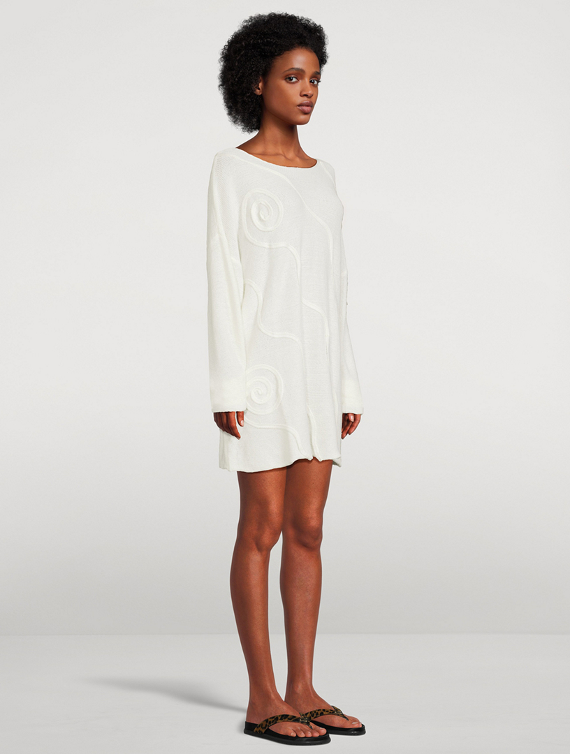 ZULU & ZEPHYR Swirl Knit Tunic Dress | Holt Renfrew