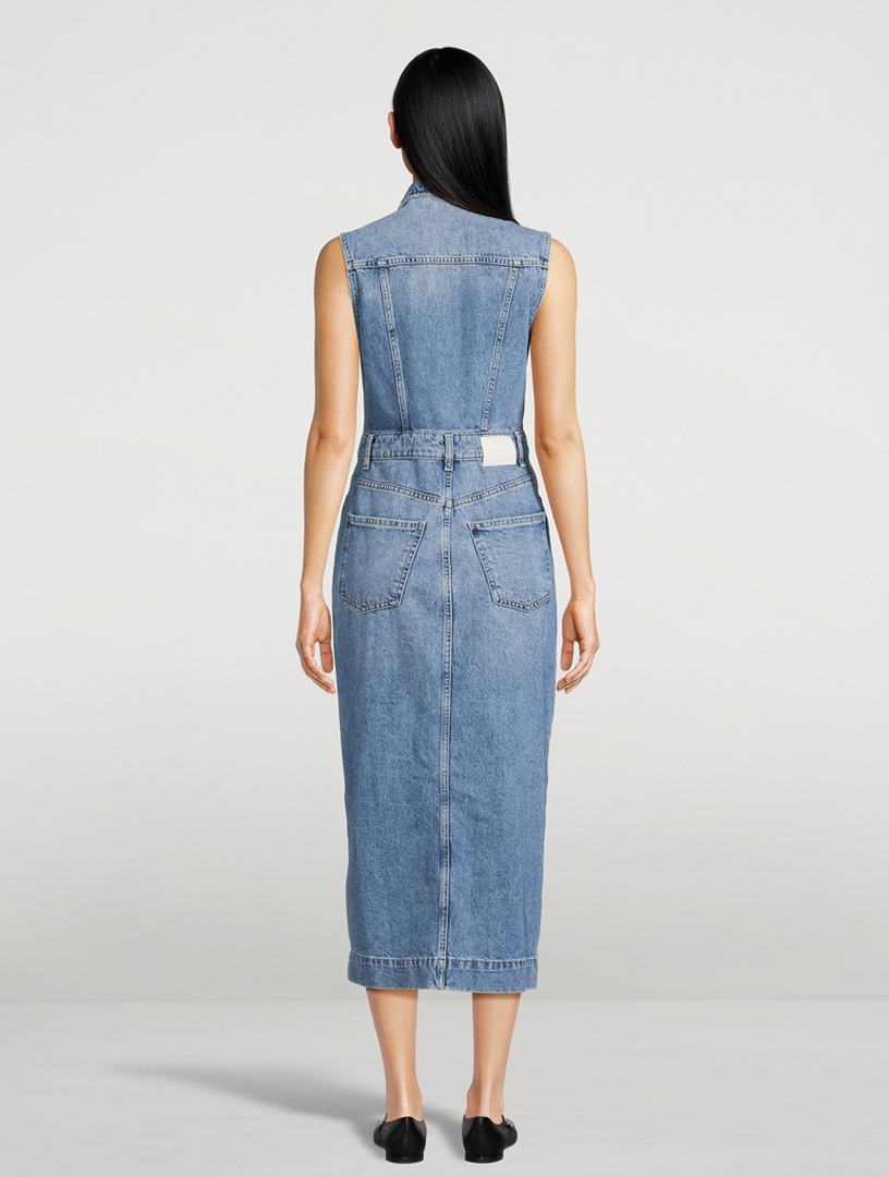 Vika Denim Shirt Dress