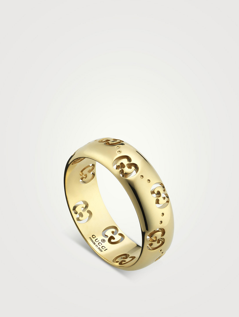 Icon 18K Gold Ring