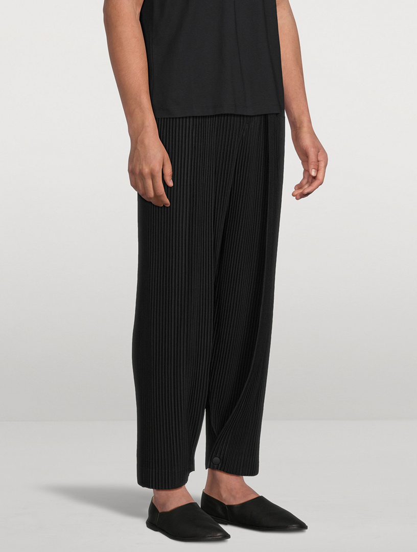 Homme Plissé Issey Miyake Pleats Bottoms 1 in Slate Violet