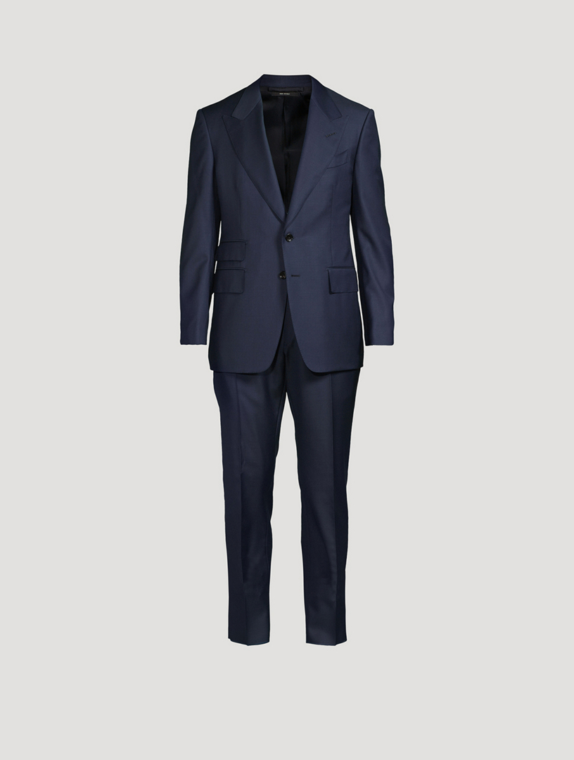 Sharkskin Two-Piece Shelton Suit