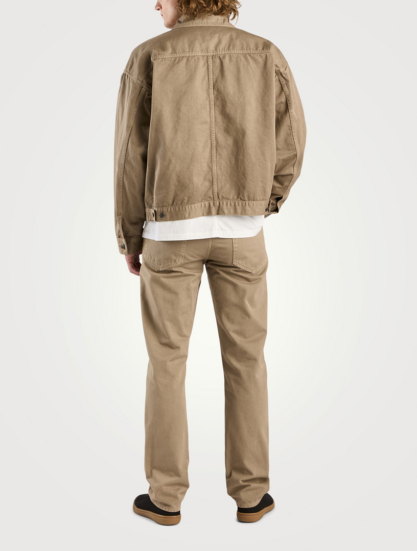 The Row Marcus jacket ジャケット Marcus Jacket Beige in Cotton – The Row