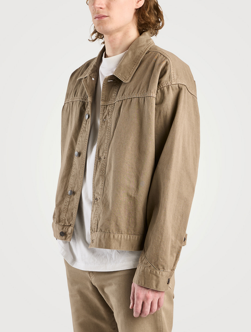 The Row Marcus jacket ジャケット Marcus Jacket Beige in Cotton – The Row
