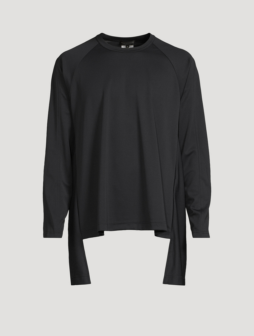 Extended Panel Long-Sleeve T-Shirt