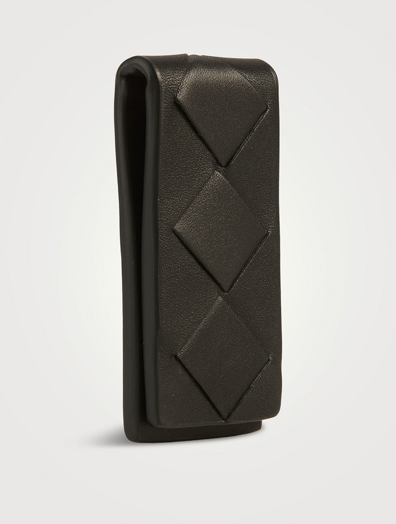 BOTTEGA VENETA Intrecciato Leather Money Clip | Holt Renfrew