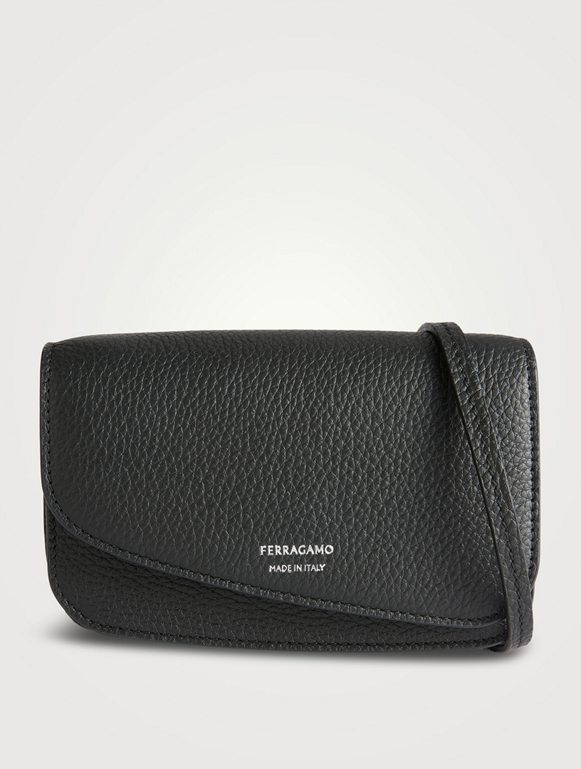 Fiamma Leather Crossbody Bag