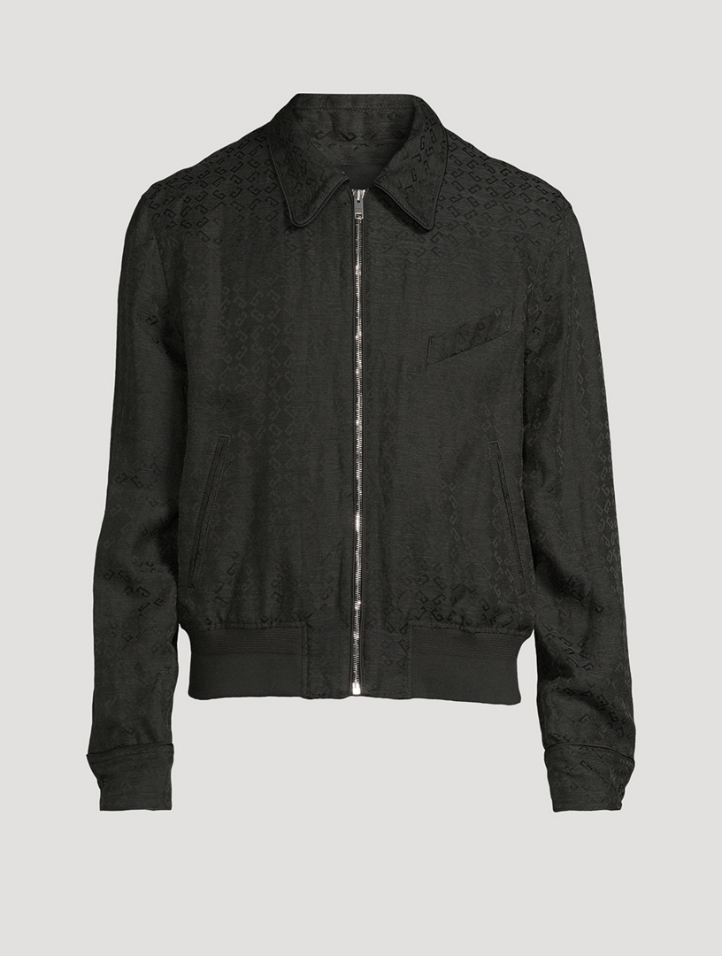 Monogram Jacquard Zip Jacket