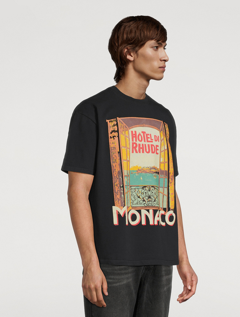 RHUDE Hotel di Monaco T-Shirt | Holt Renfrew