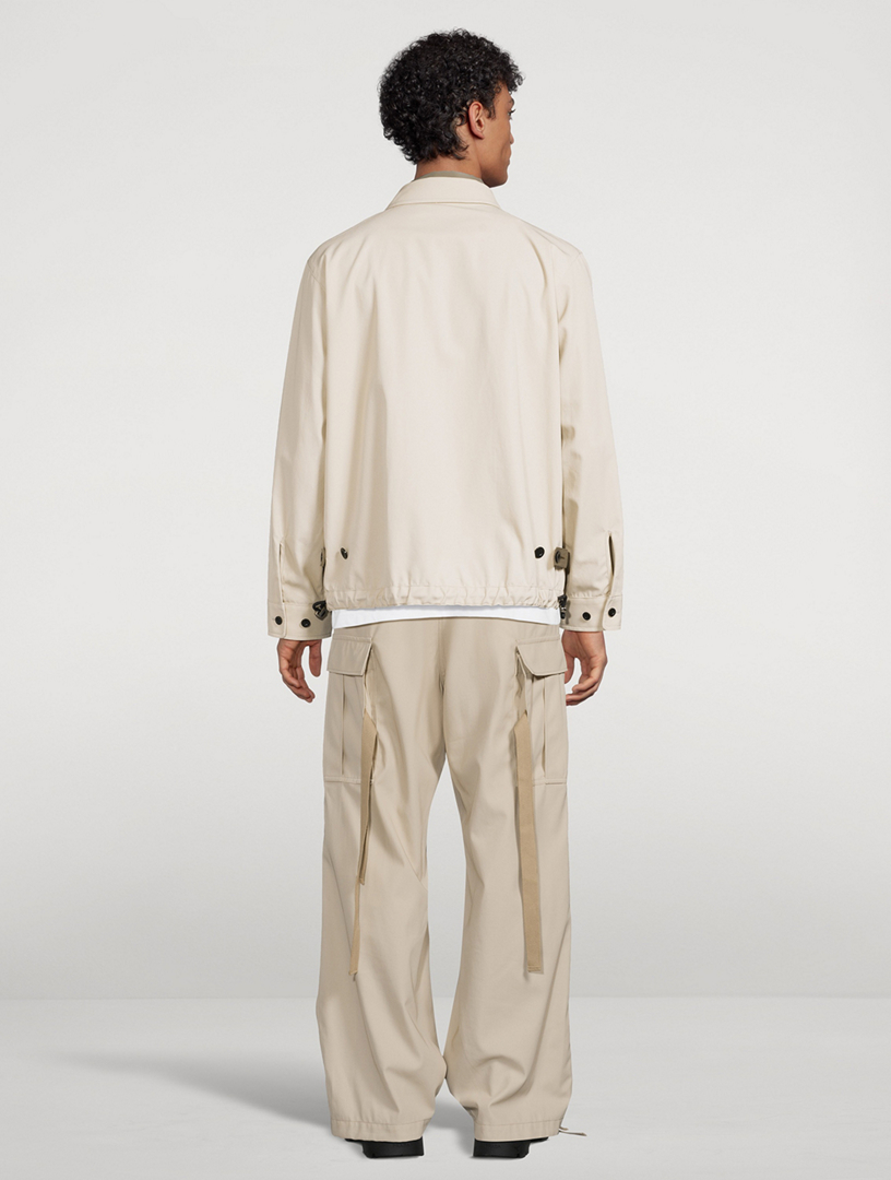 Nylon Twill Blouson | sacai Official Store