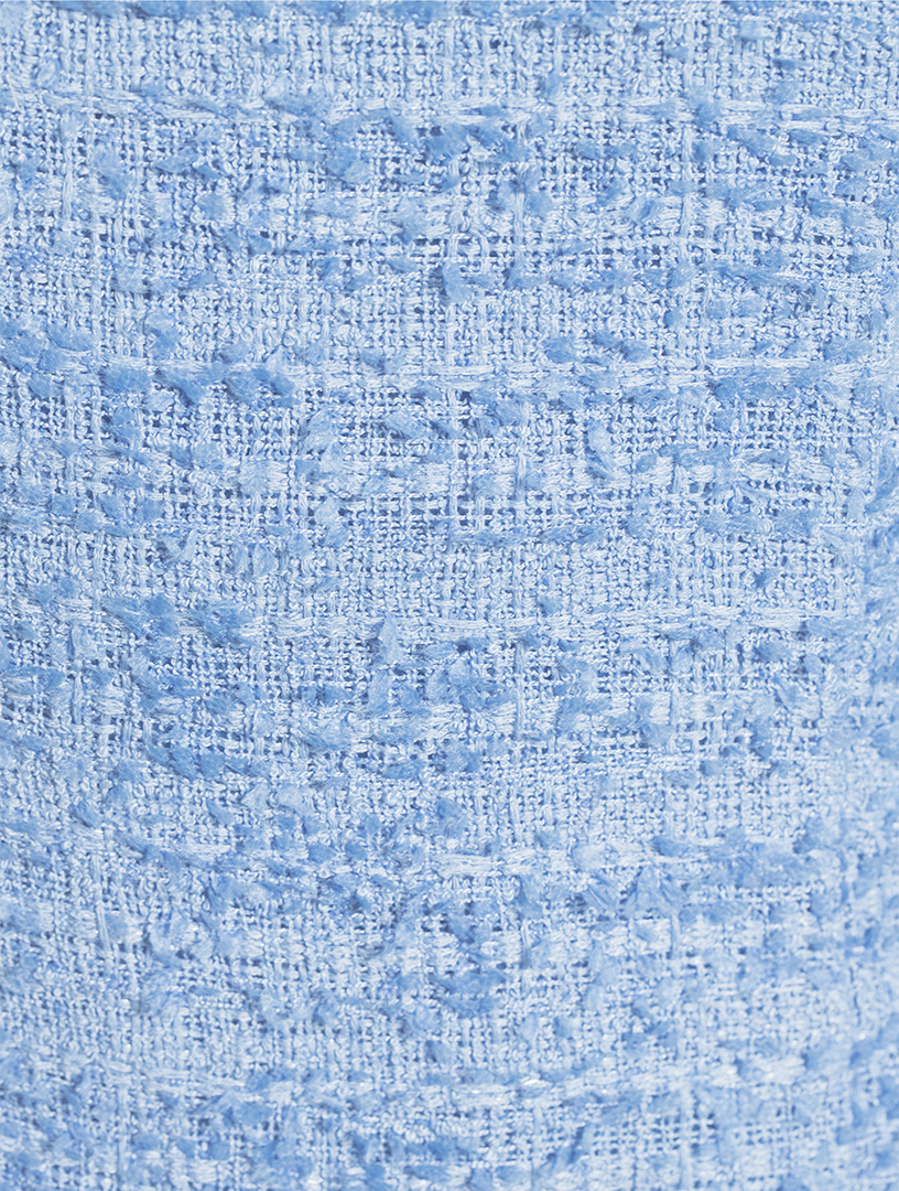 SAU LEE Ines Tweed Mini Dress | Holt Renfrew