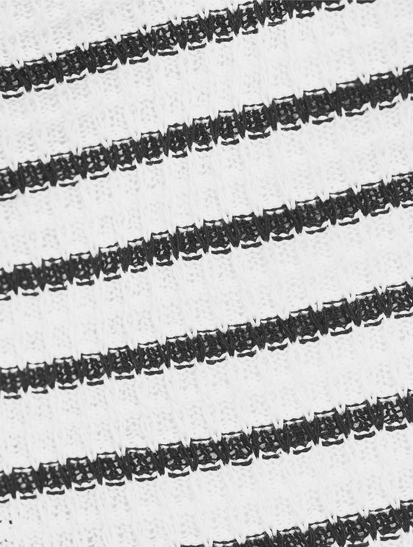 Textured Cotton Shorts