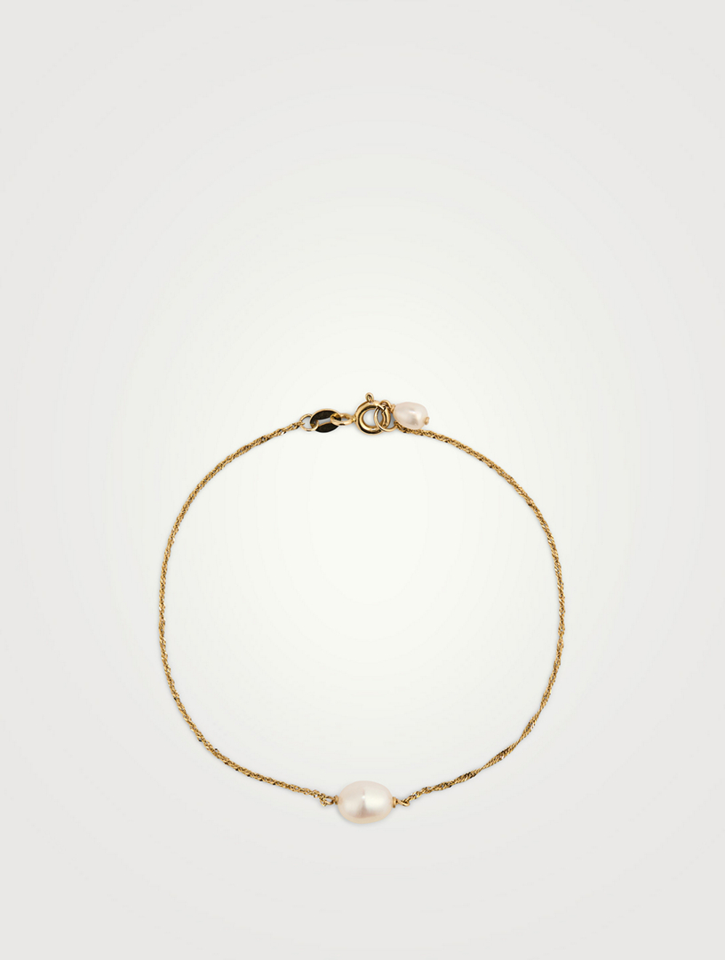 POPPY FINCH 14K Gold Pearl Shimmer Bracelet Holt Renfrew
