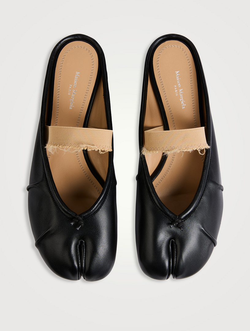 【関税&送料込】Maison Margiela Tabi Leather Ballerinas MAISON MARGIELA Tabi Leather Ballerina Mules | Holt Renfrew