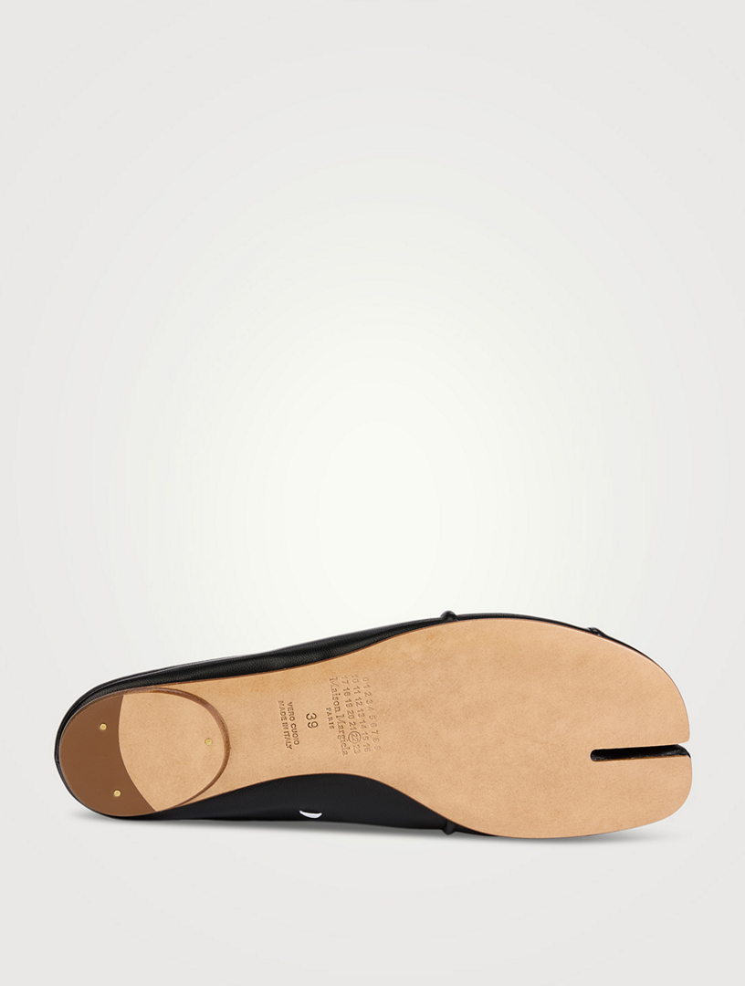 MAISON MARGIELA Tabi Leather Ballerina Mules | Holt Renfrew
