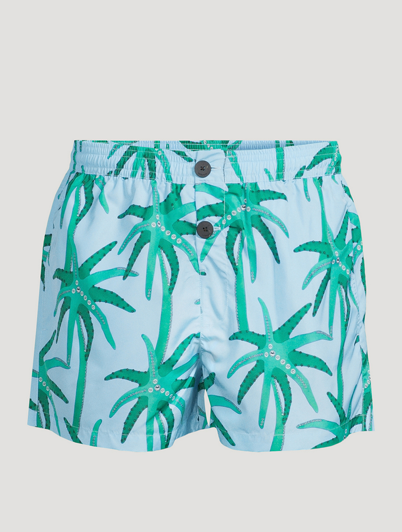 Short de bain Le Maillot Puntini à imprimé