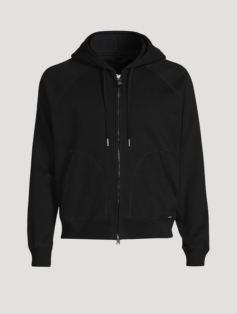 【関税込み】tom ford Hoodie TOWELLING ZIP HOODIE | Tom Ford Fashion