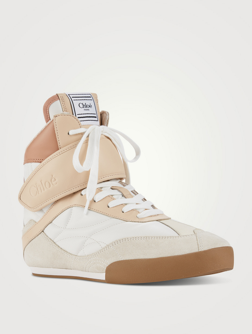 スニーカー CHLOE' CHLOE' KICK SNEAKERS クロエの新作スニーカーが登場！ フェミニンかつ王道の