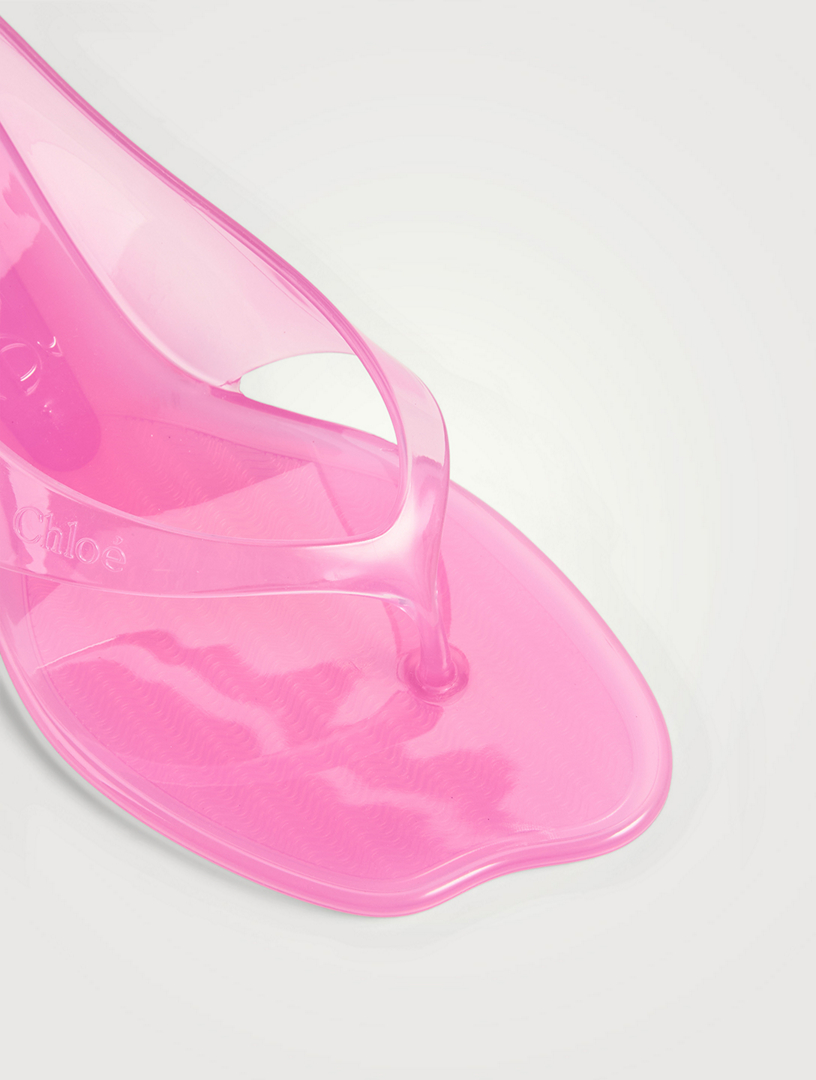 CHLOÉ Chloé Jelly Thong Sandal | Holt Renfrew