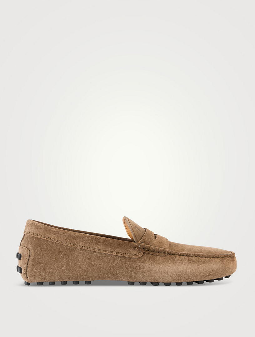 Mocassins en suède Gommino