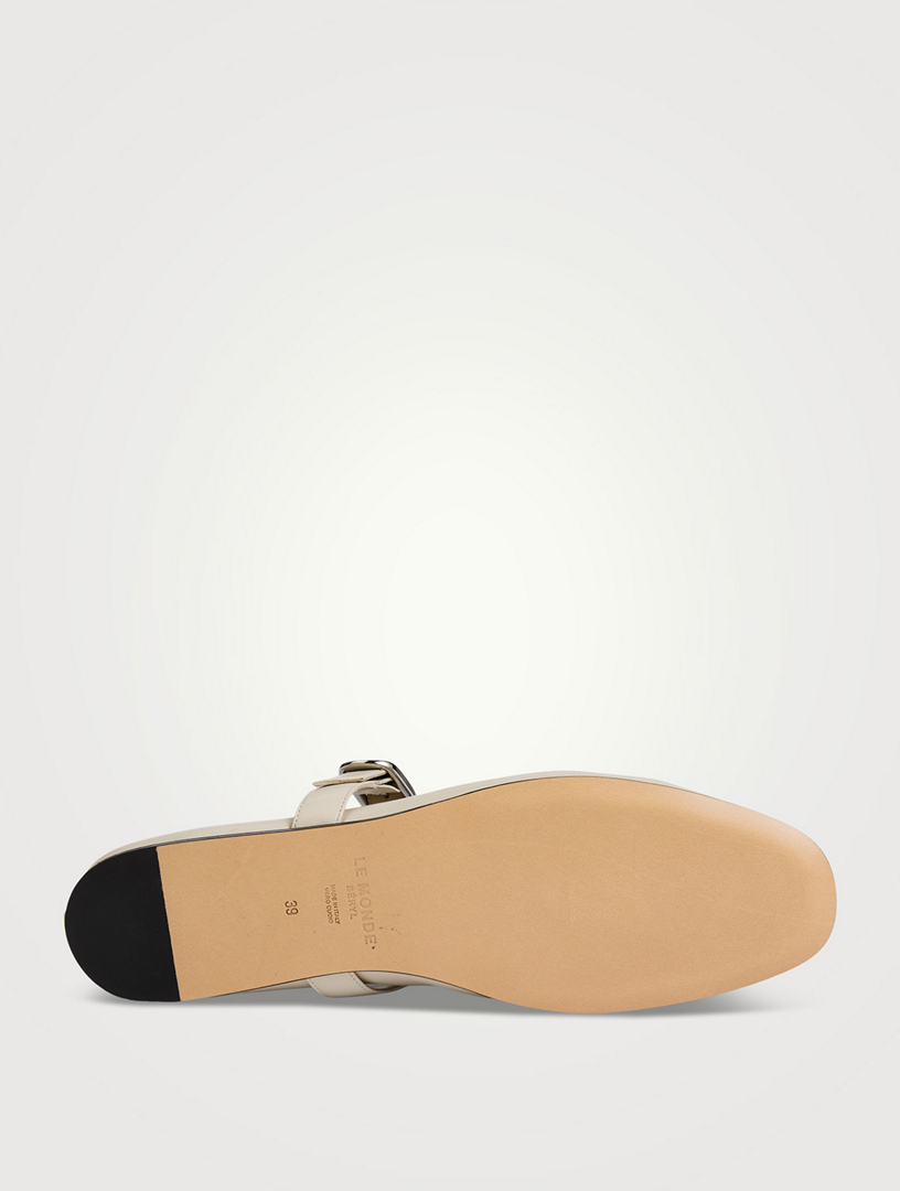 LE MONDE BERYL Stella Leather Mary Jane Ballet Flats | Holt