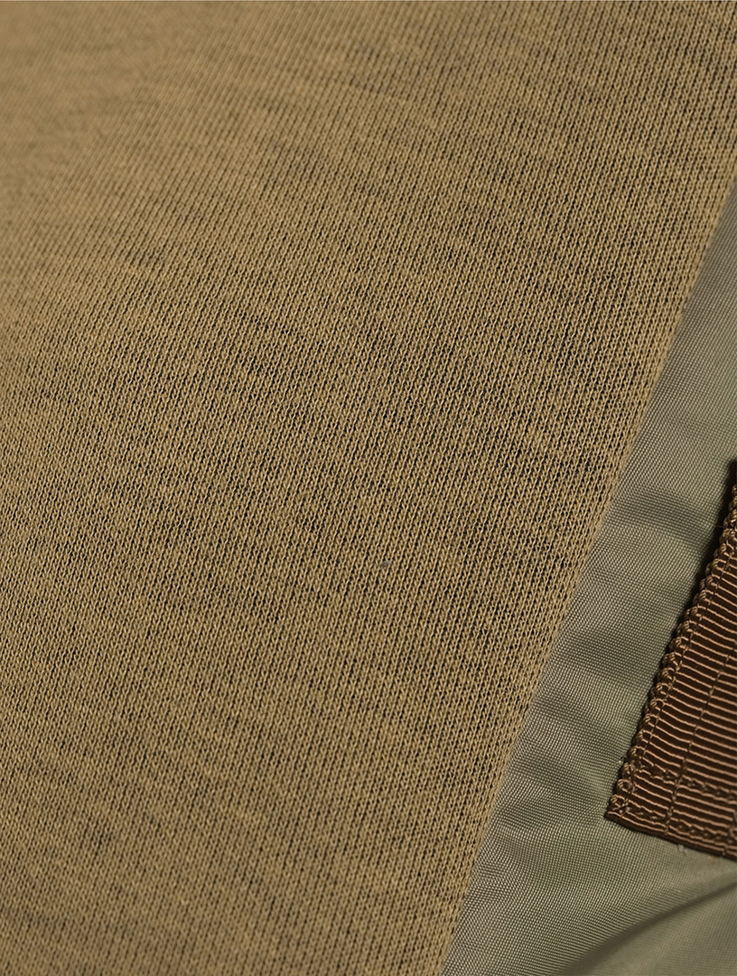 トップス Sacai 21AW Nylon Twill Mix Pullover SACAI Nylon Twill Mix Sweatshirt | Holt Renfrew