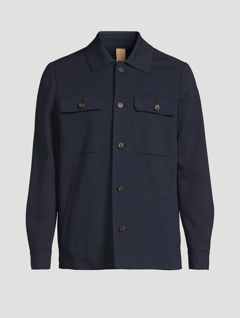 Laser-Cut Overshirt
