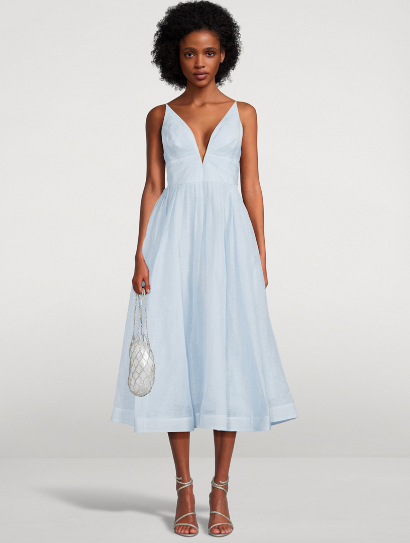 ZIMMERMANN Illuminate Midi Dress | Holt Renfrew