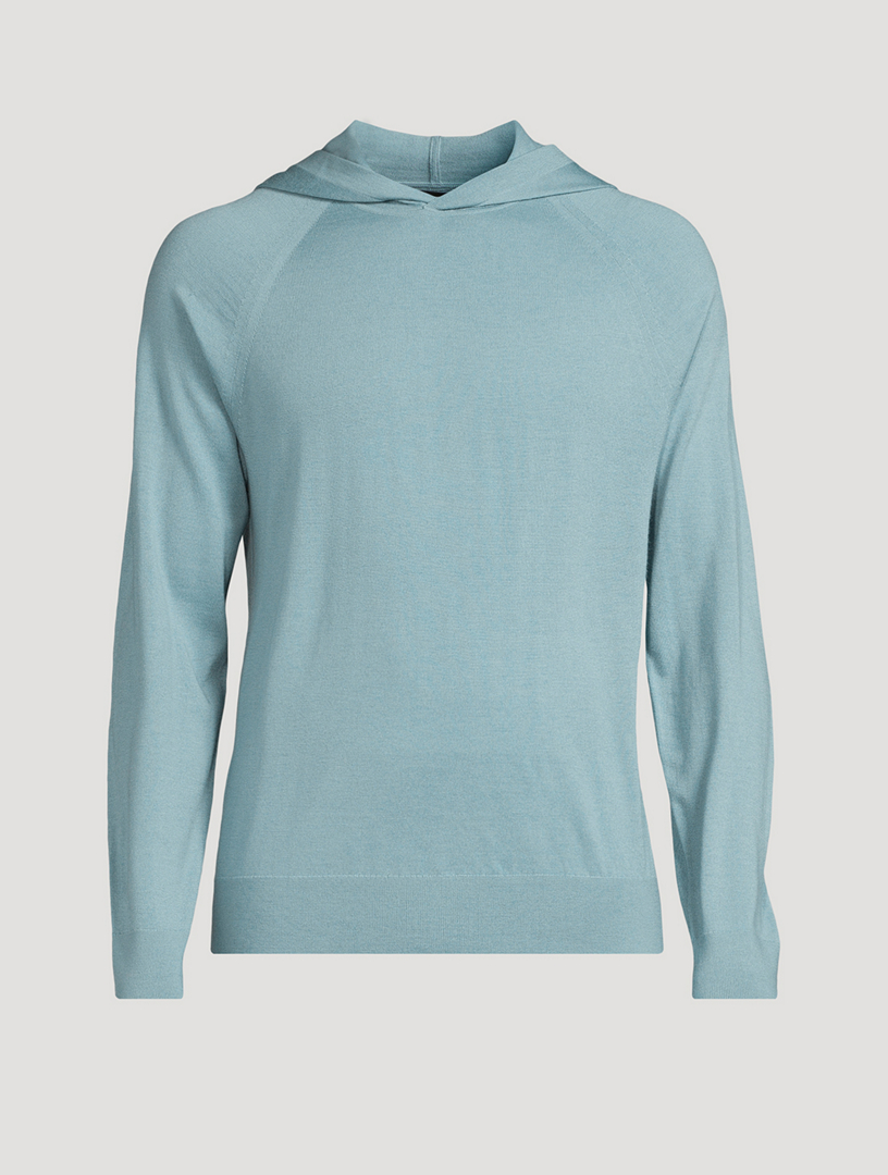 Featherweight Wool And Cashmere Hoodie