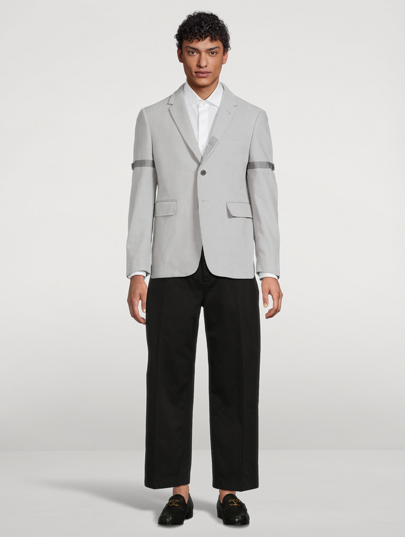 “HOLT RENFREW” Tencel × Cotton Trousers THOM BROWNE Twill Utility Trousers | Holt Renfrew