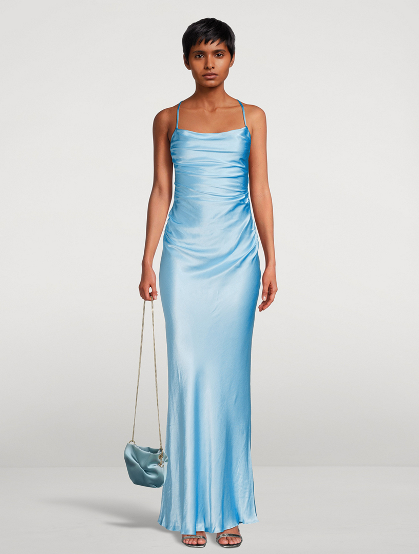 SHONA JOY La Lune Lace Back Maxi Dress | Holt Renfrew