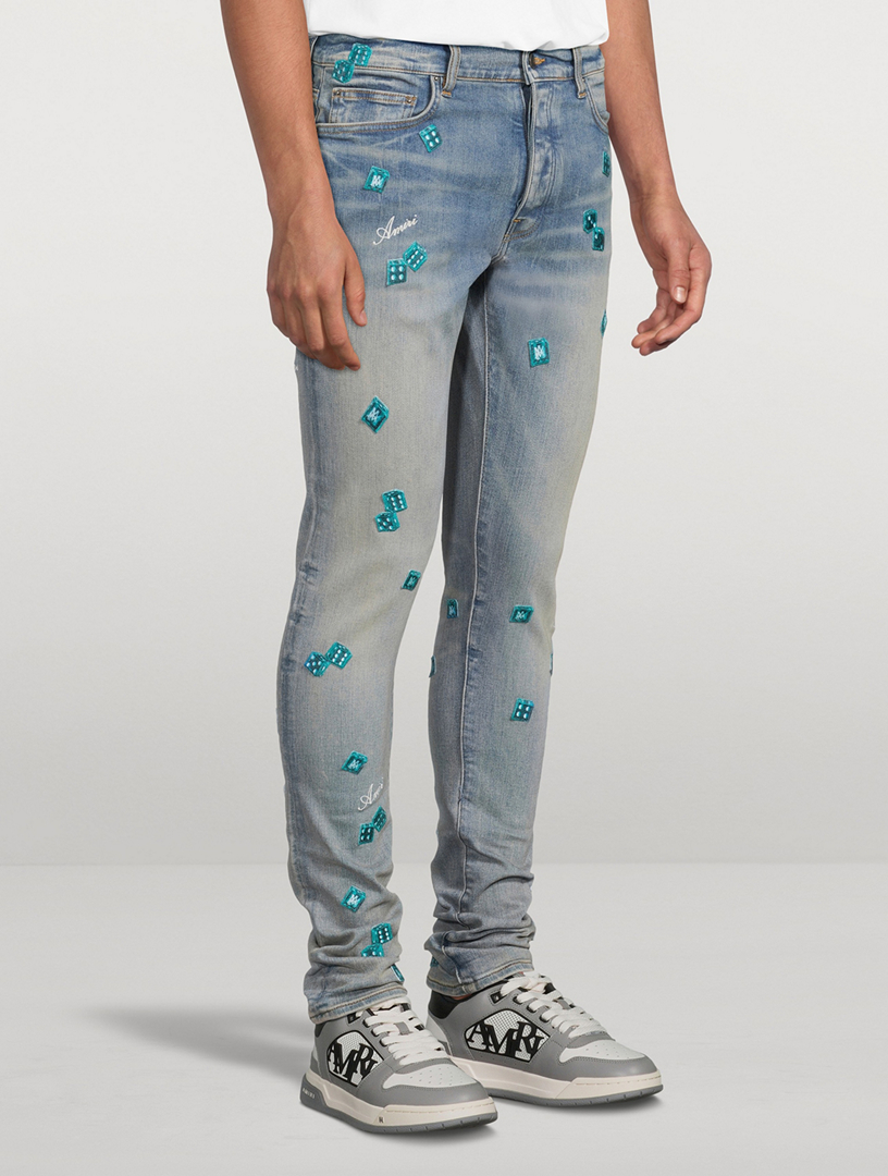 AMIRI Dice Skinny Jeans